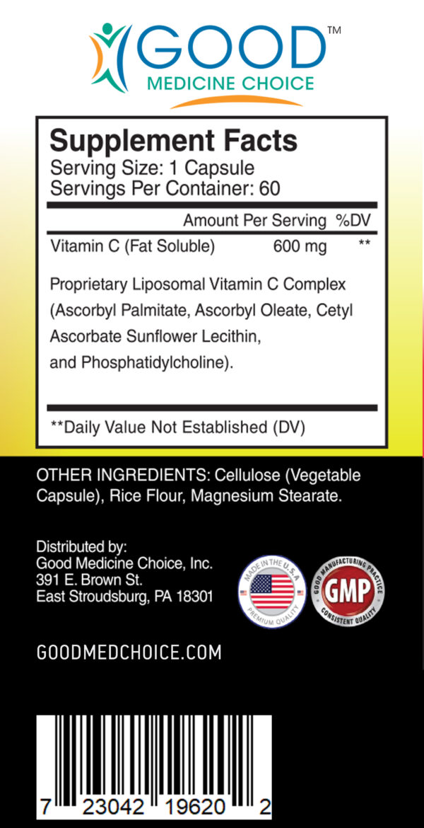 facts Liposomal Vitamin C Good Medicine Choice